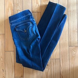 Hudson Jeans Women's Classic Blue Straight Leg Jeans